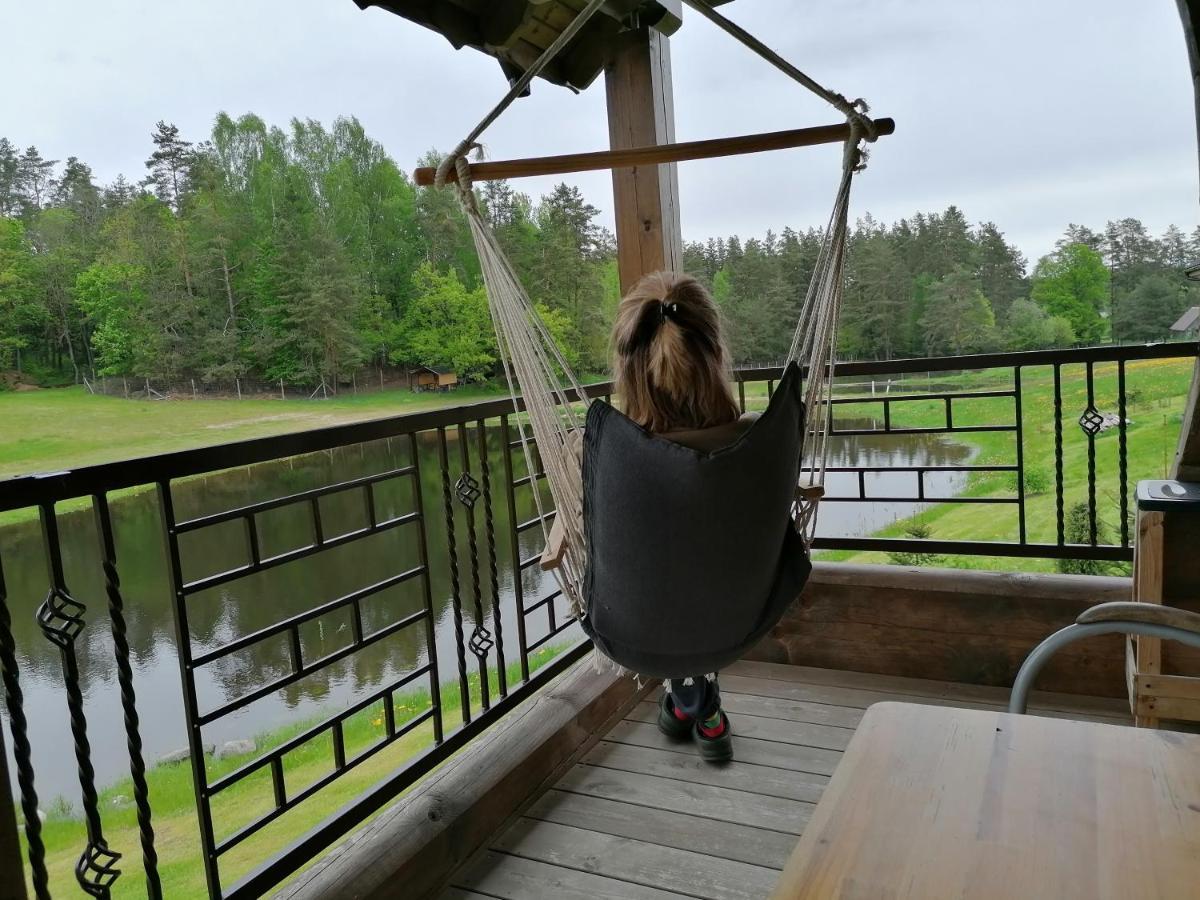Vip Forest dreams villa Anykščiai Eksteriør billede